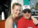 Mark - gettin' some sun in Feb 04 at the Elbo 